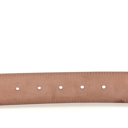 Gucci Calfskin Interlocking G 37mm Belt 95 38 Camelia 4 of 5