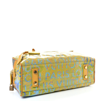 Louis Vuitton Monogram Pulp Defile Weekender PM Yellow 4 of 10