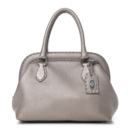 Fendi Cuoio Romano Selleria Adele 1328 Bag Peltro 1 of 4