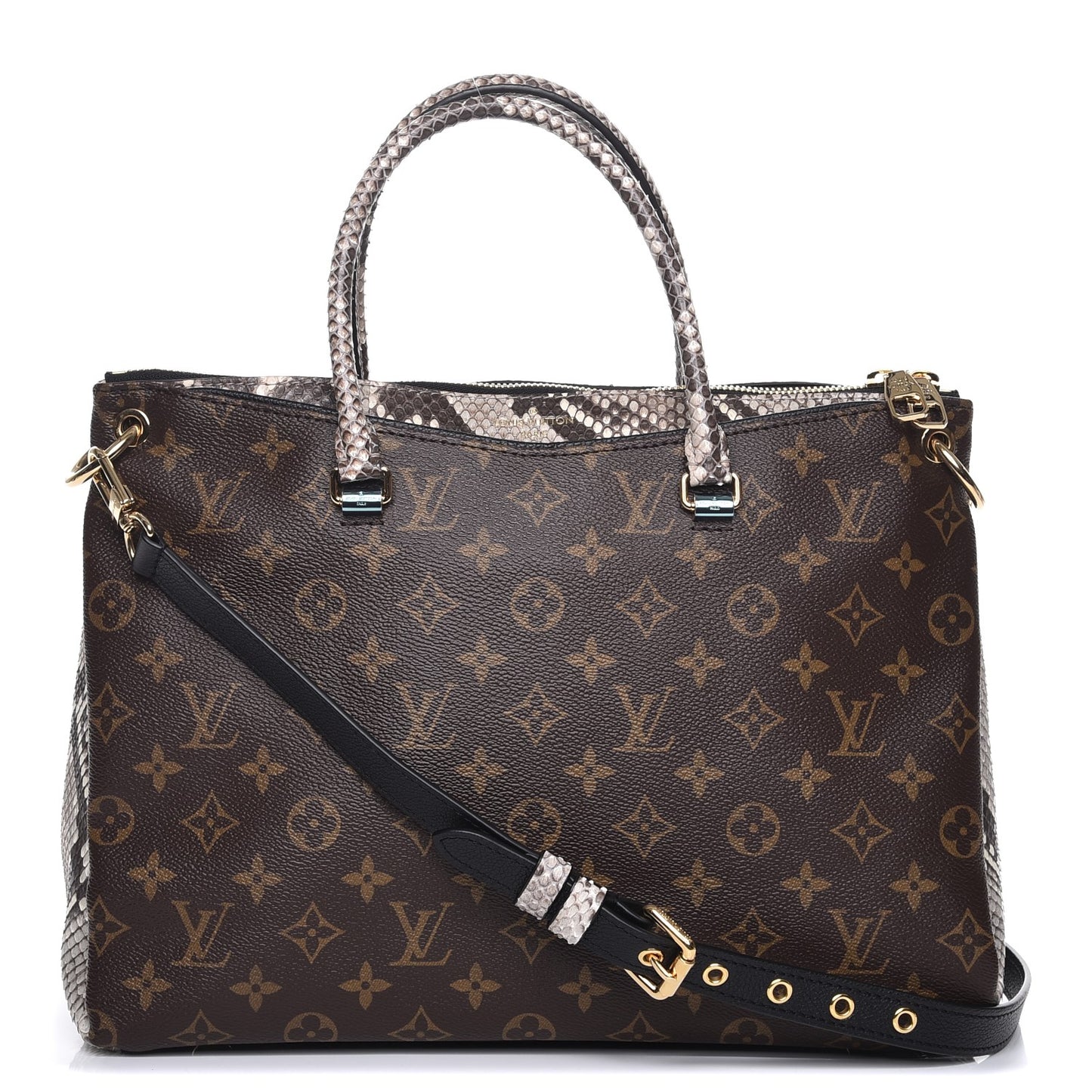 Python Monogram Pallas Black