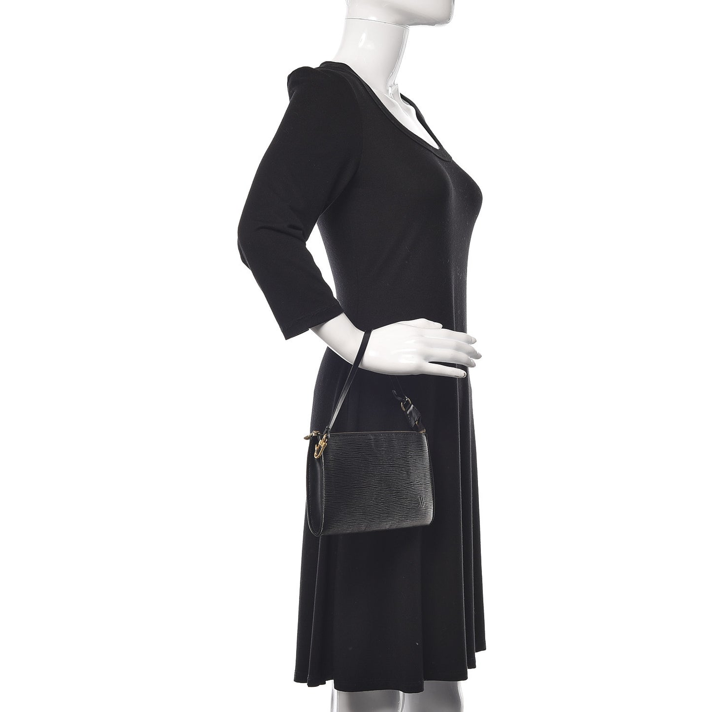 Epi Pochette Accessories 24 Black