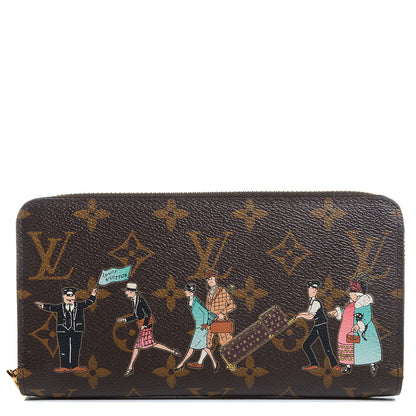 Louis Vuitton Monogram Illustre Zippy Wallet Rose 1 of 8