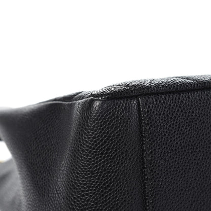Chanel Caviar Quilted Grand Shopping Tote GST Black 12 of 15