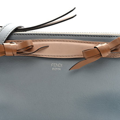 Fendi Vitello Dolce 4 Color Mini By The Way Boston Bag Blue Multicolor 8 of 10