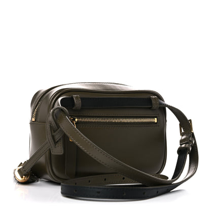 Saint Laurent Calfskin Matelasse Monogram Lou Belt Bag Military Olive 2 of 9