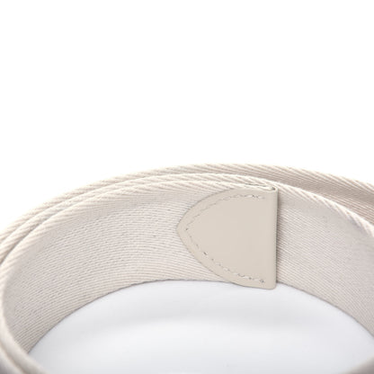 Louis Vuitton Canvas Monogram LV Cut Belt 90 36 White 10 of 11
