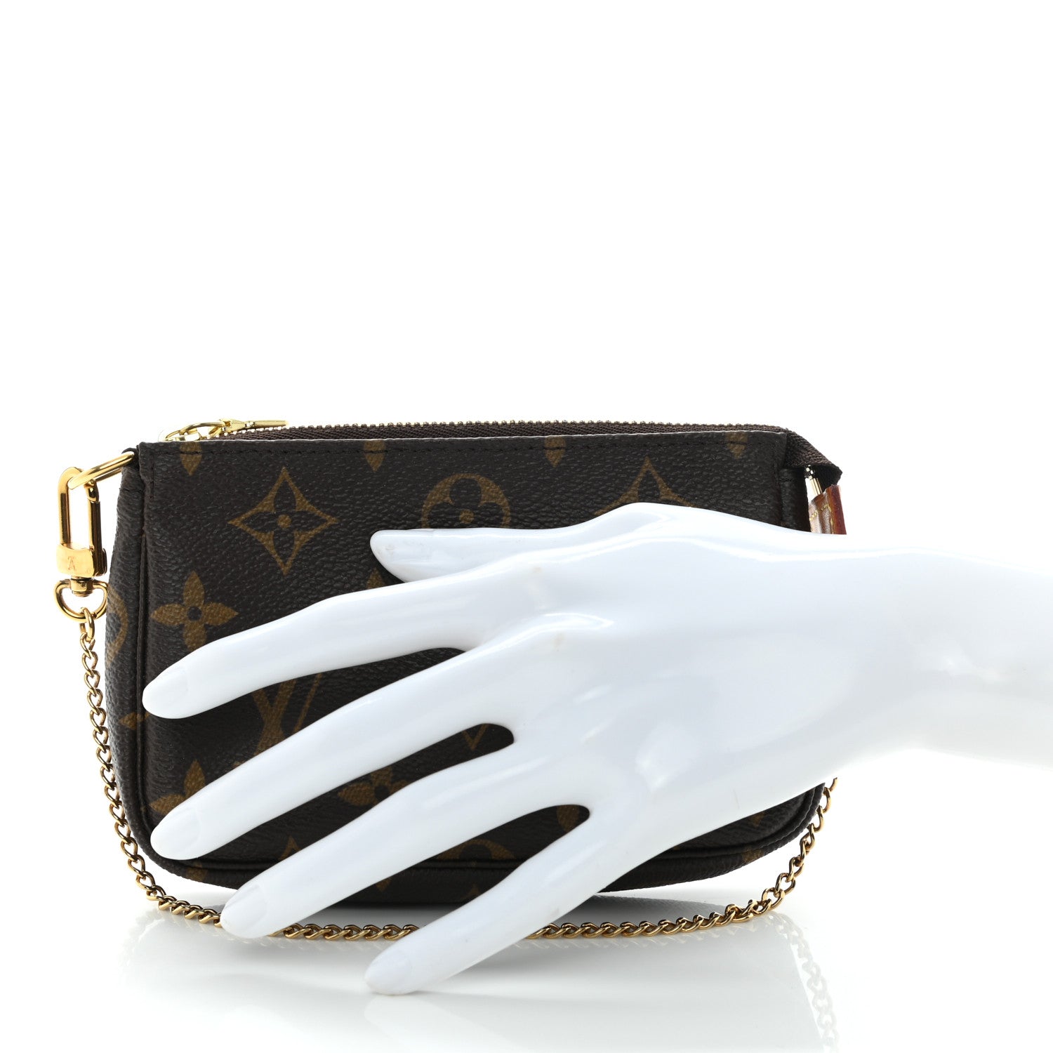 Louis Vuitton Monogram Mini Pochette Accessories 3 of 9