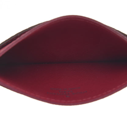 Louis Vuitton Monogram Card Holder Fuchsia 5 of 7