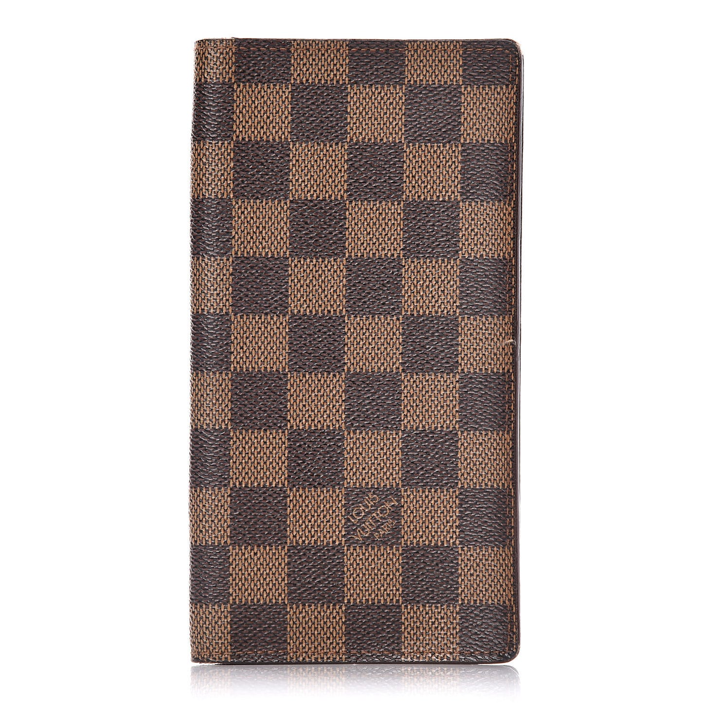 Damier Ebene Porte-Cartes Credit Yen Checkbook Wallet