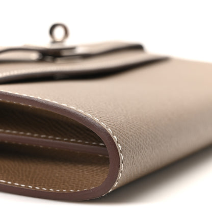 Hermes Epsom Kelly Wallet To Go Etoupe 9 of 11