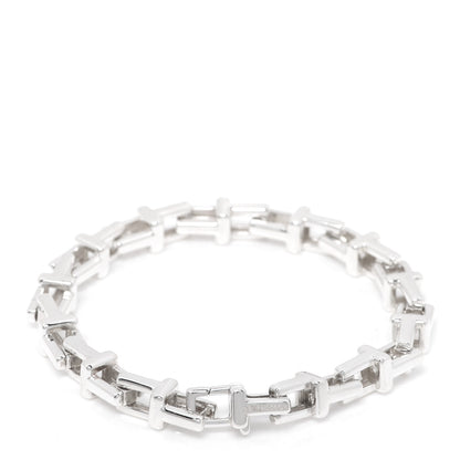 Tiffany Sterling Silver T Chain Bracelet 3 of 5