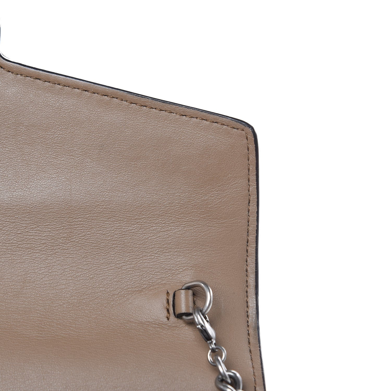 Gucci GG Supreme Monogram Mini Dionysus Chain Wallet Beige Taupe 11 of 13
