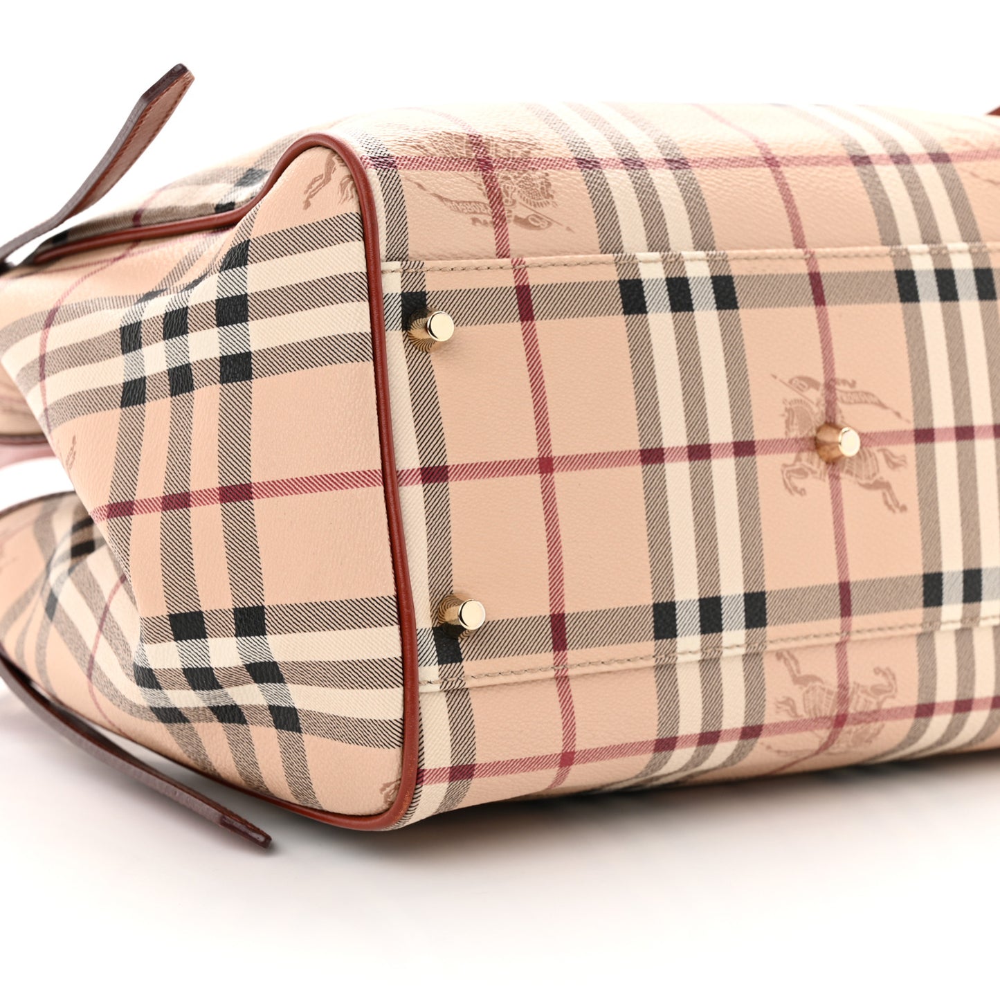 Haymarket Check Small Canterbury Tote Military Red