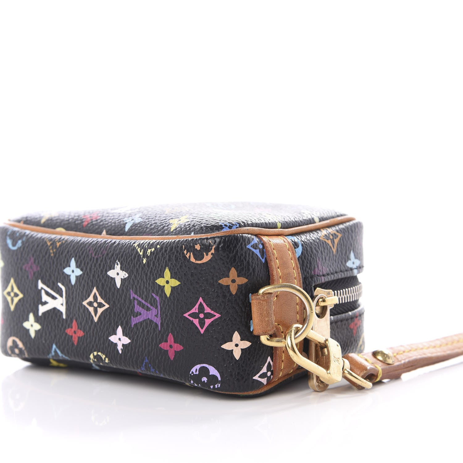 Louis Vuitton Monogram Multicolor Trousse Wapity Black 8 of 9