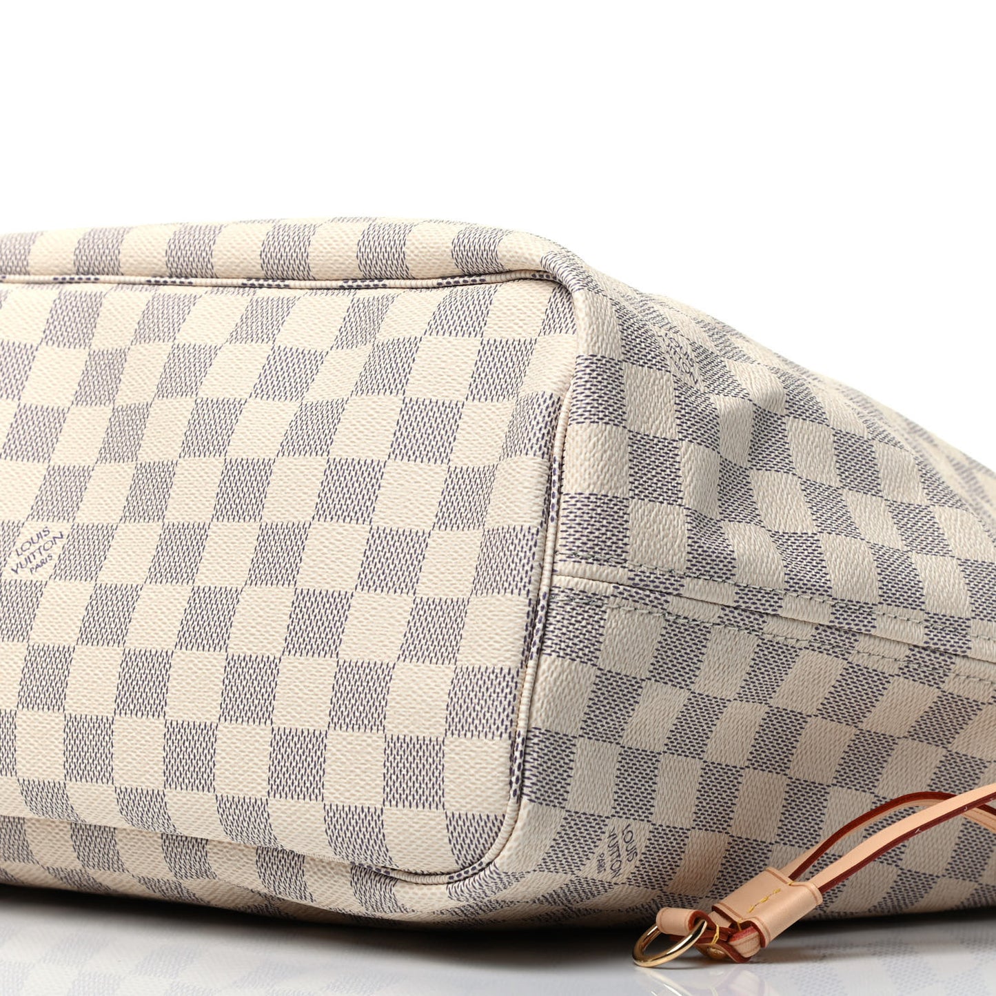 Damier Azur Neo Neverfull MM Rose Ballerine