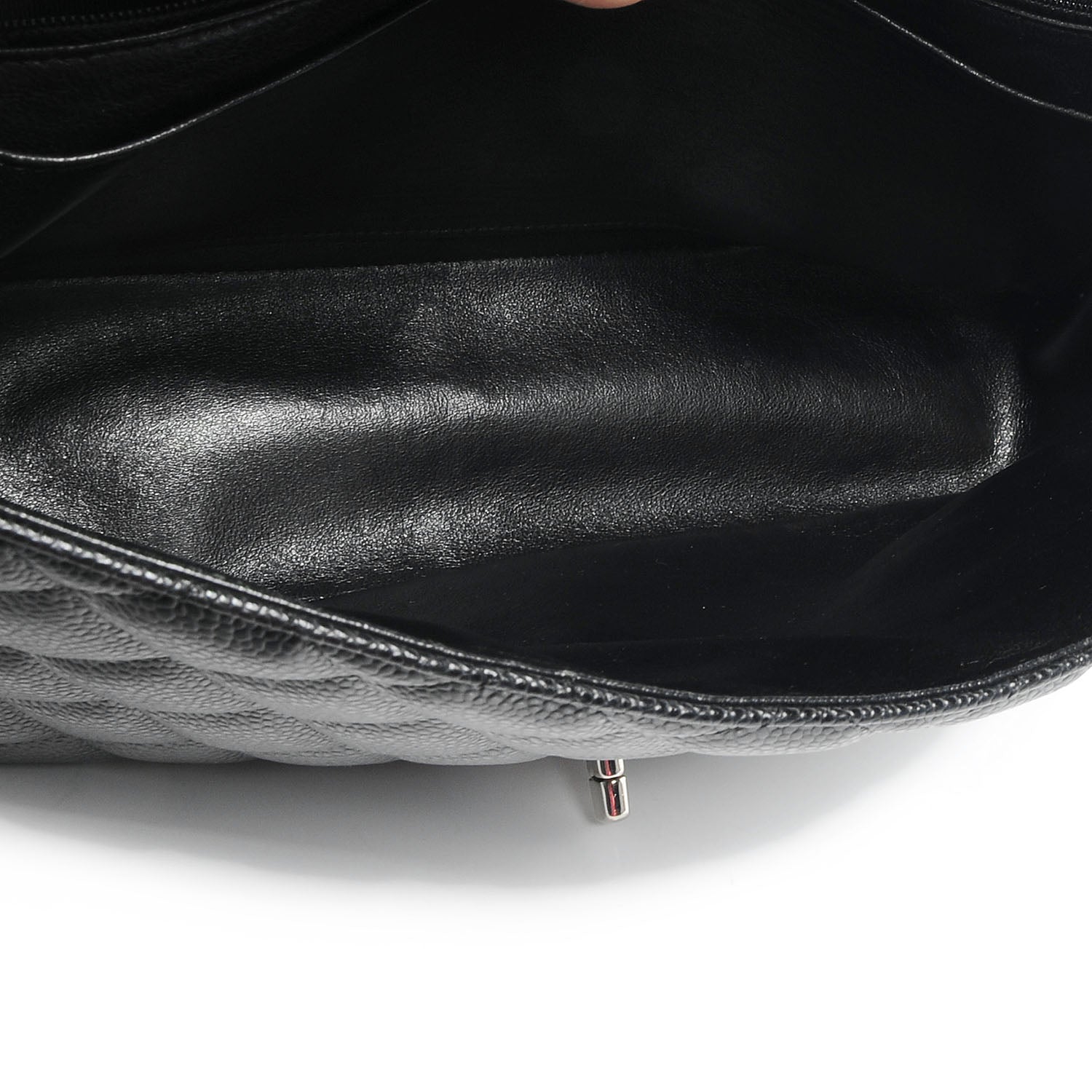 Chanel Caviar Jumbo Single Flap Black 9 of 9