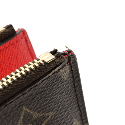 Louis Vuitton Monogram Adele Wallet Coquelicot 9 of 14