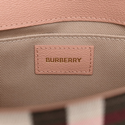 Burberry Grained Calfskin House Check Tartan Mix New Hampshire Dusky Pink 6 of 11