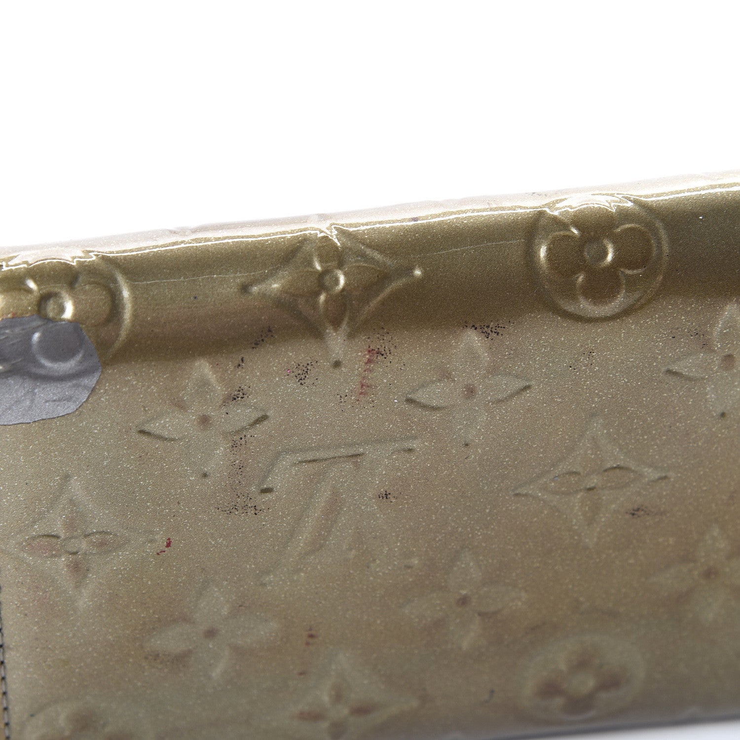 Louis Vuitton Vernis Sarah Wallet Gris Art Deco 11 of 16