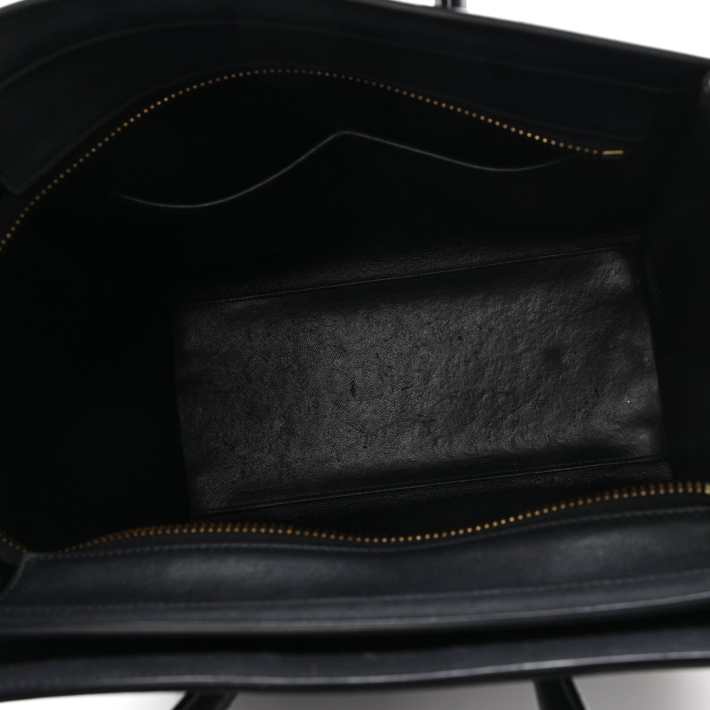 Smooth Calfskin Micro Luggage Black