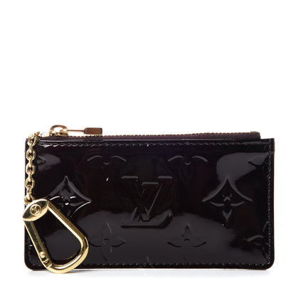 Louis Vuitton Vernis Pochette Key Pouch Amarante 1 of 7