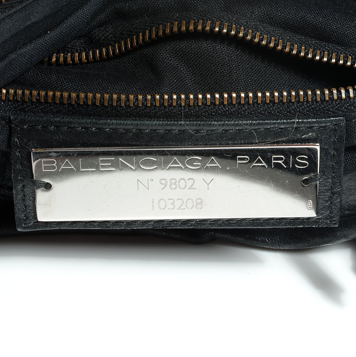 Balenciaga Chevre First Black 6 of 7