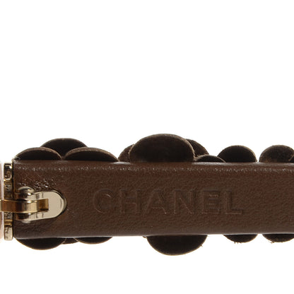 Chanel Lambskin Camellia CC Sunglasses 5316 Q Brown 4 of 5