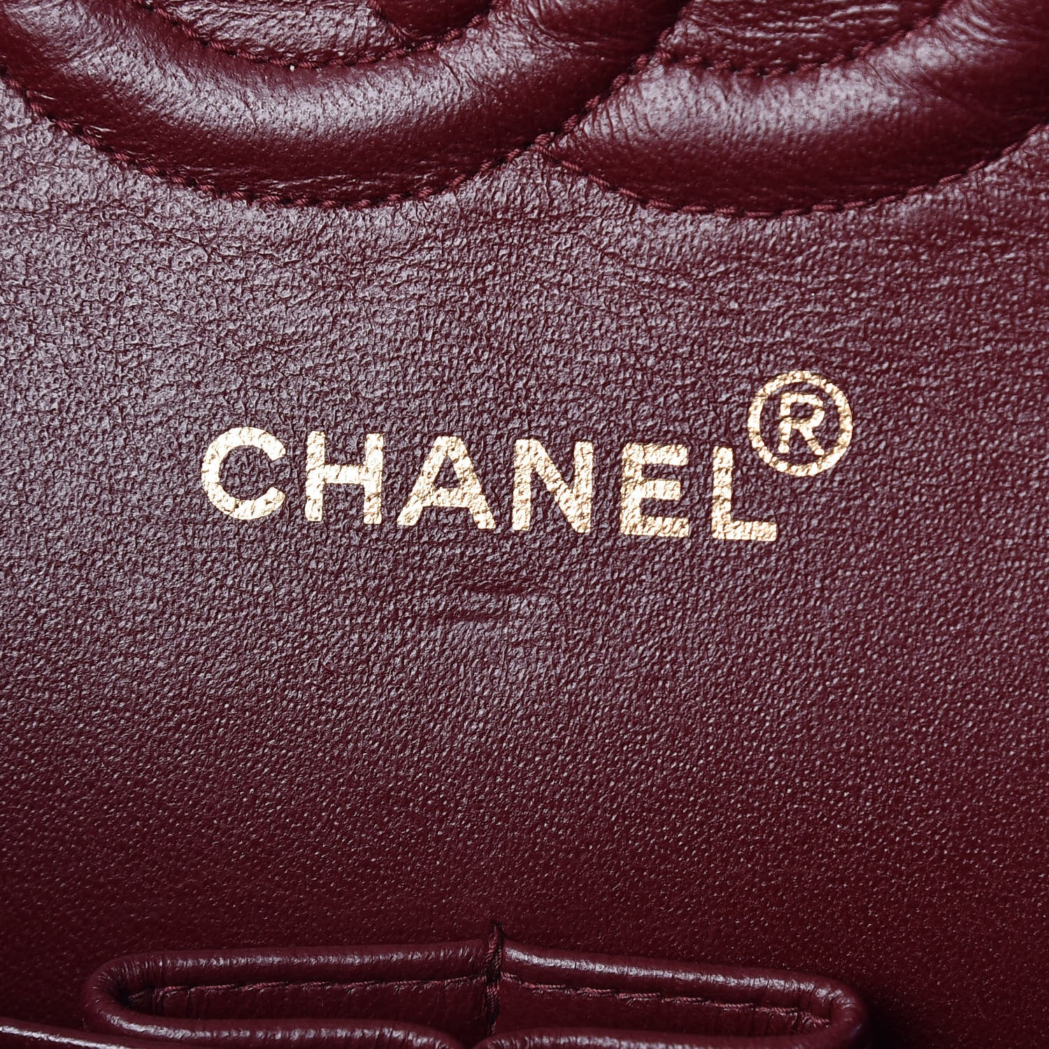 Chanel Lambskin Quilted Medium Double Flap Black 6 of 10