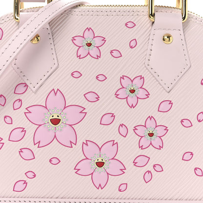 Louis Vuitton LV X TM Epi Cherry Blossom Alma BB Pink 7 of 9