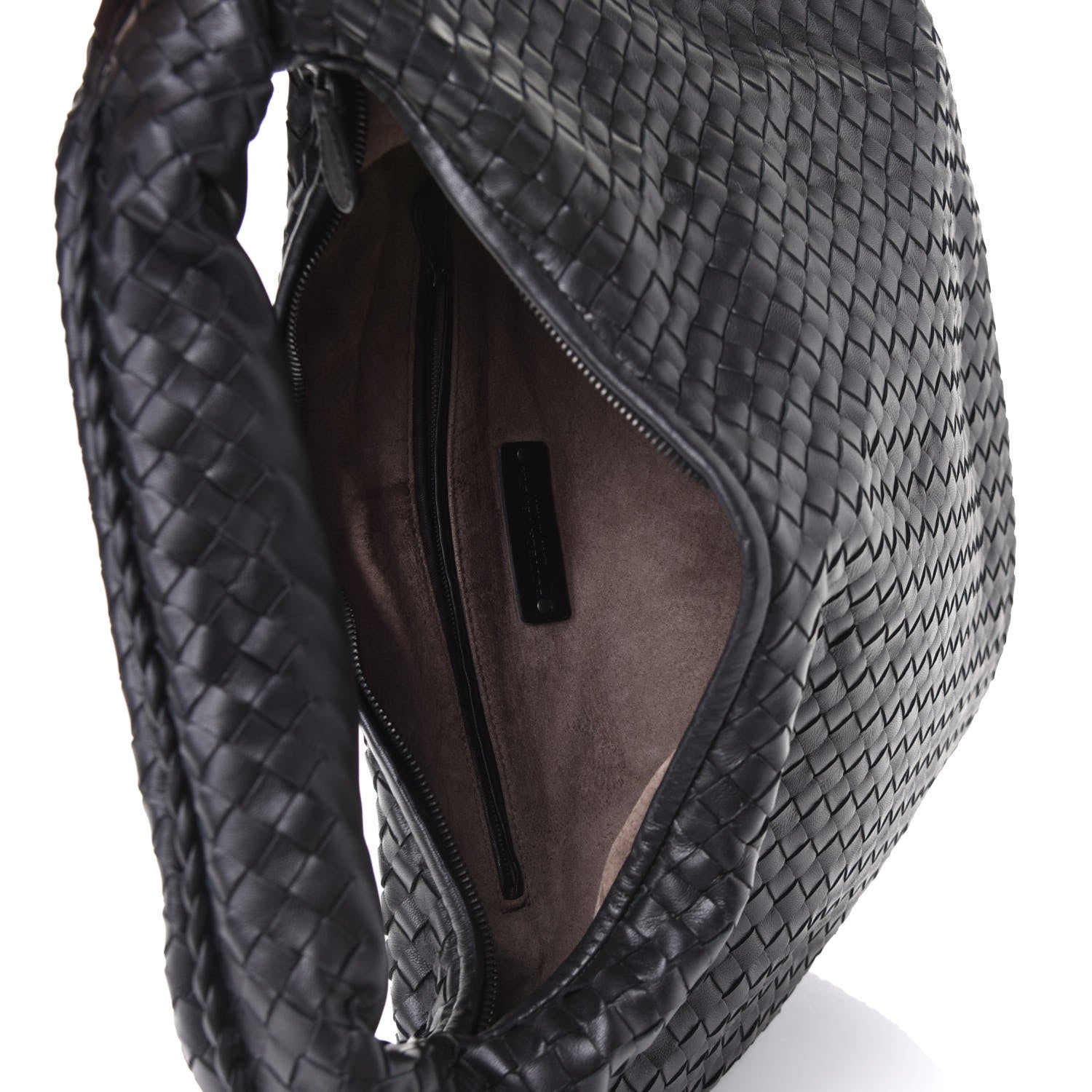 Bottega Veneta Nappa Intrecciato Large Veneta Hobo Black 4 of 4