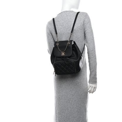 Chanel Caviar Quilted Business Affinity Backpack Black 2 of 11