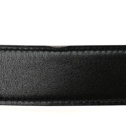 Hermes Box Togo So Black 32mm H Belt 95 Black Gold 6 of 6