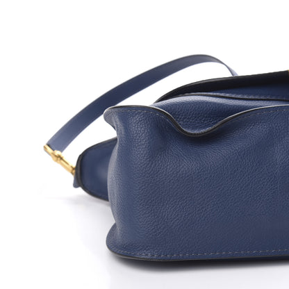 Chloe Calfskin Medium Marcie Satchel Royal Navy 8 of 10