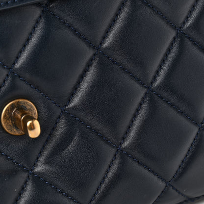 Chanel Calfskin Quilted Large Perfect Edge Flap Black 15 of 15