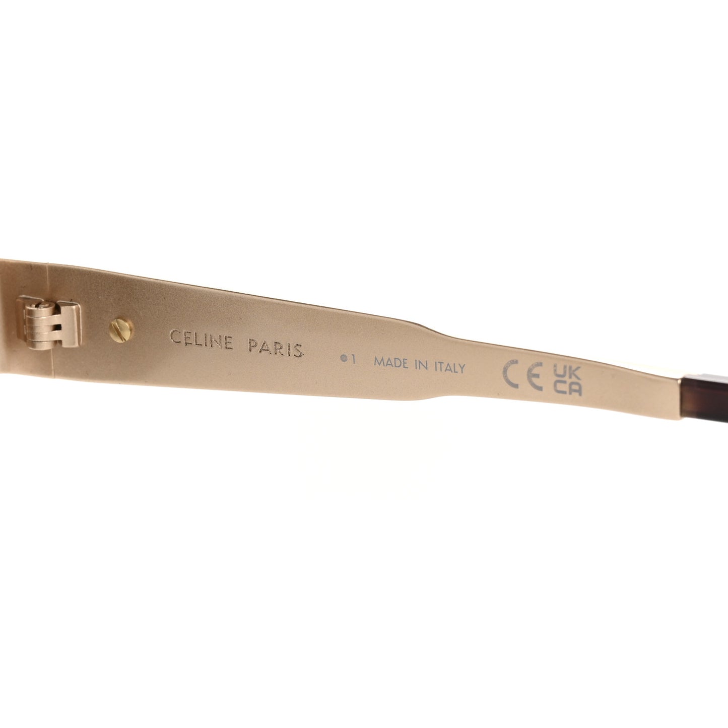 Metal Triomphe 01 Sunglasses CL40235U Rose Gold Brown