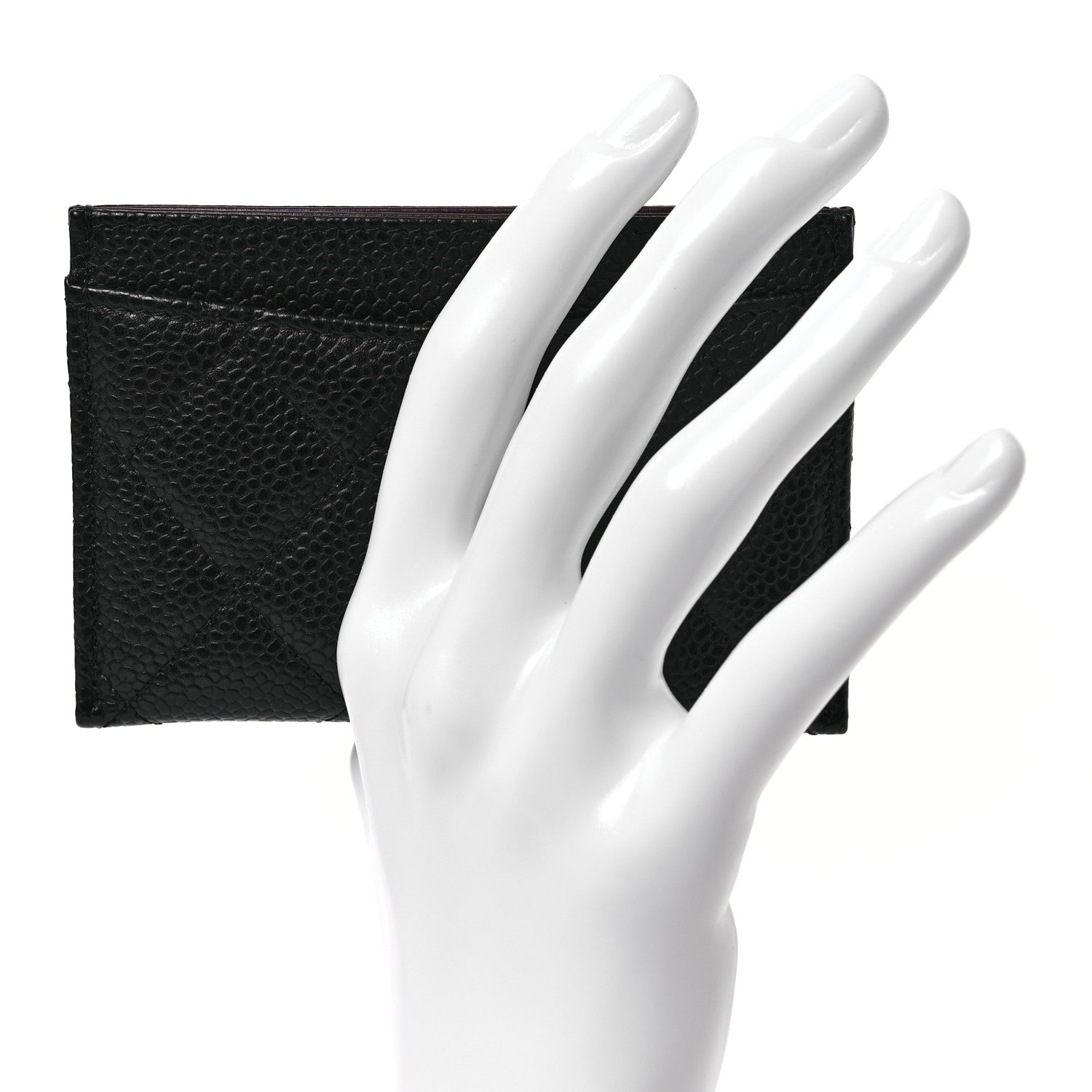 Chanel Caviar Quilted Card Holder Black 2 of 10