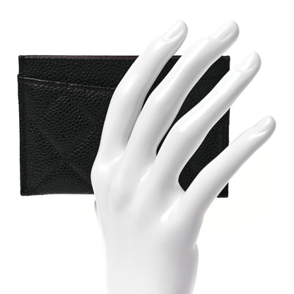 Chanel Caviar Quilted Card Holder Black 2 of 10