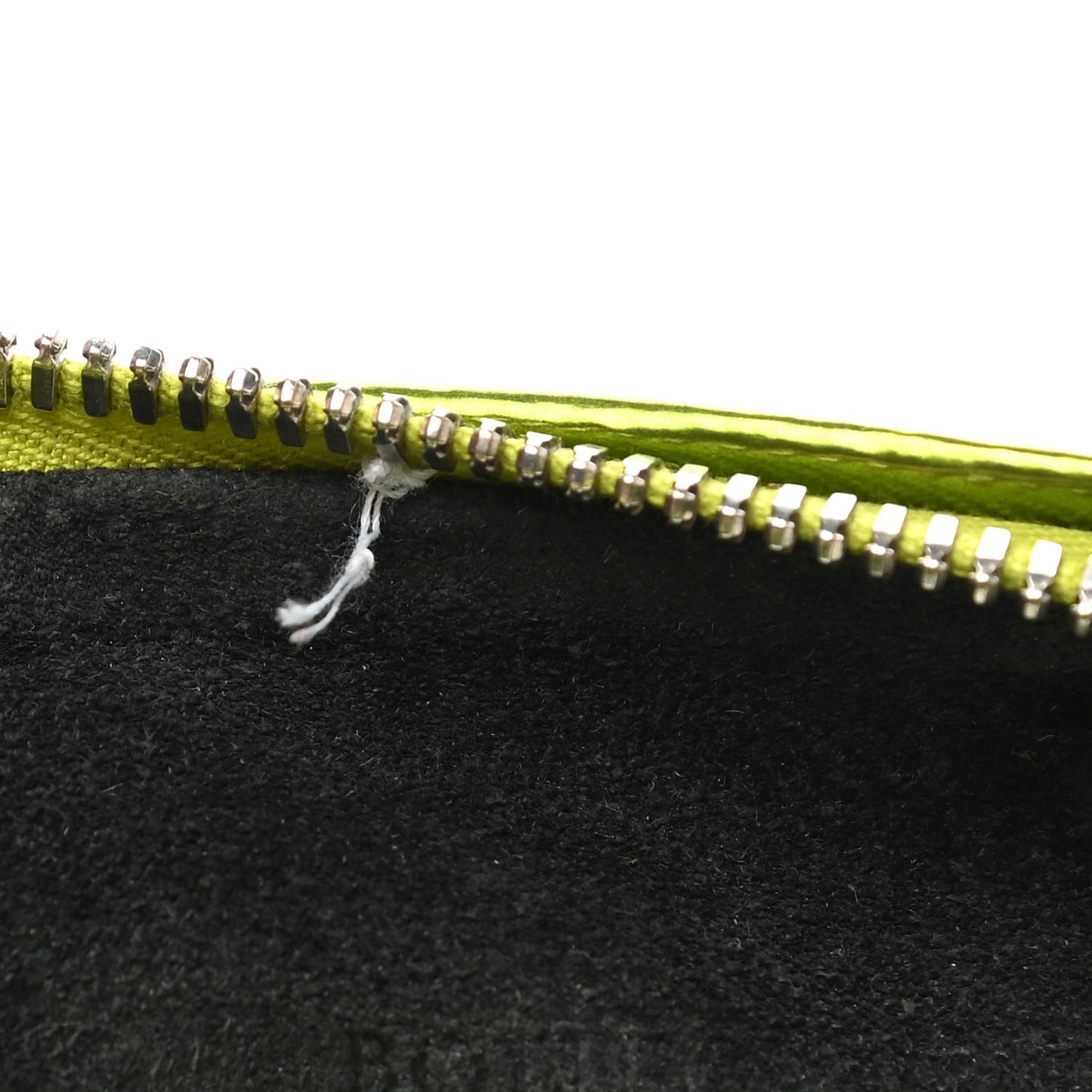 Metallic Crushed Calfskin Mini Jodie Chlorophyll