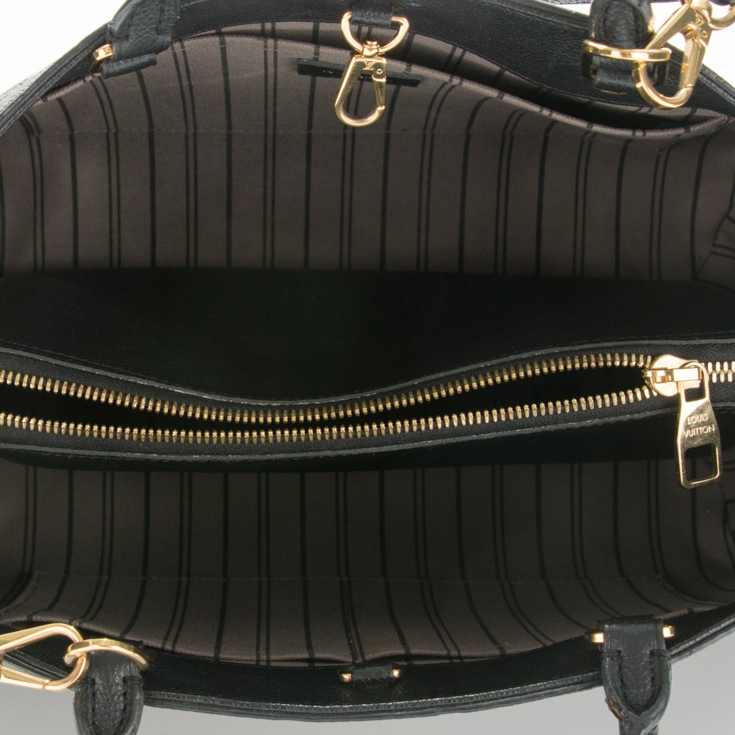Louis Vuitton Empreinte Montaigne MM Black 6 of 18