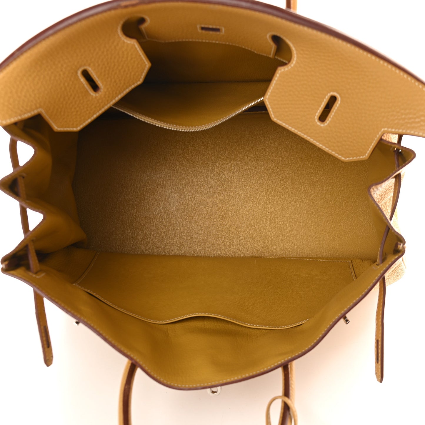 Taurillon Clemence Birkin 40 Curry