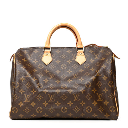 Louis Vuitton Monogram Speedy 35 1 of 12