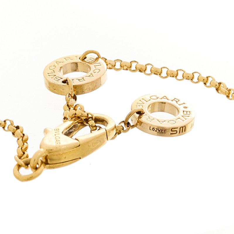 Bulgari 18K Yellow Gold Black Onyx BVLGARI BVLGARI Chain Bracelet 4 of 6