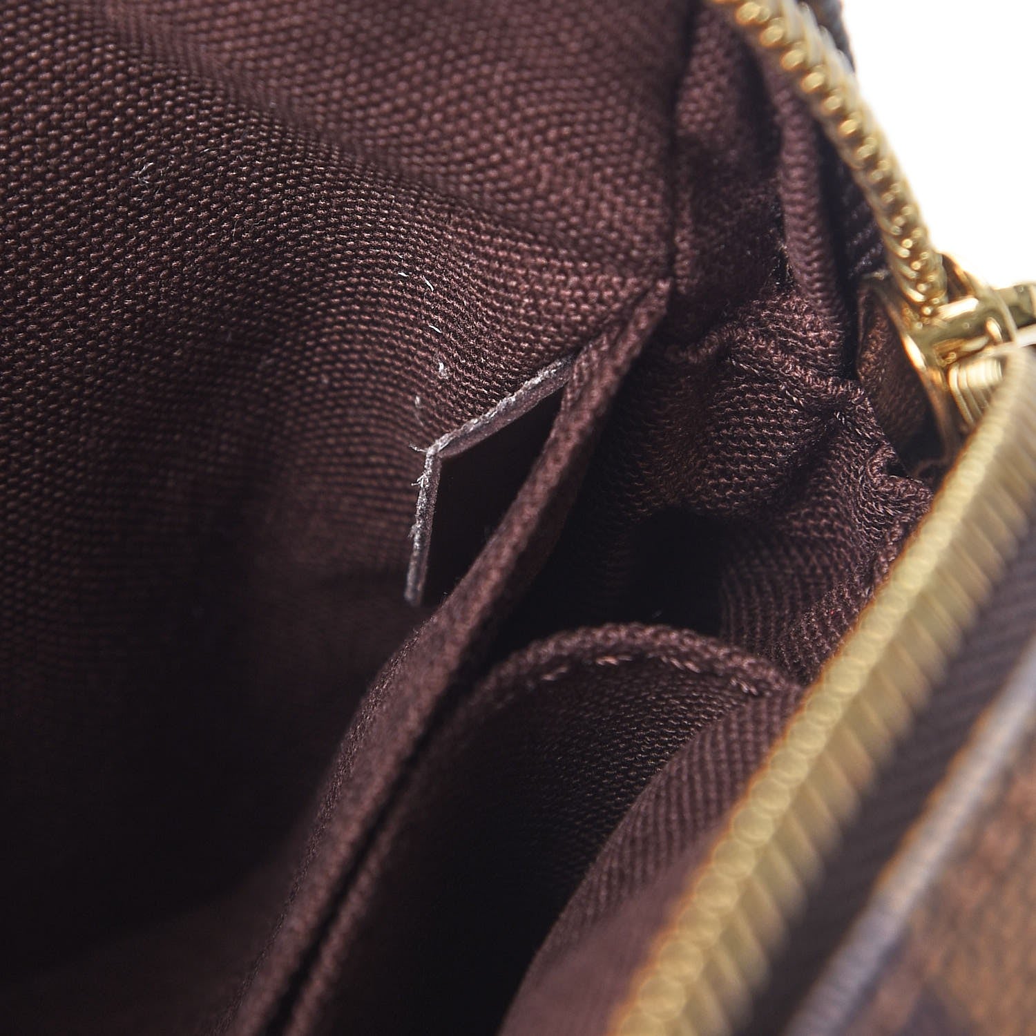Louis Vuitton Damier Ebene Pochette Billets Macao 7 of 7