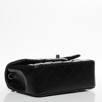 Chanel Lambskin Quilted Mini Rectangular Flap Black 4 of 8