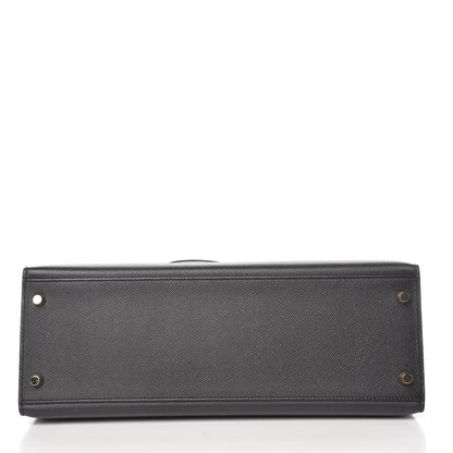 Hermes Epsom Kelly Sellier 32 Black 6 of 45