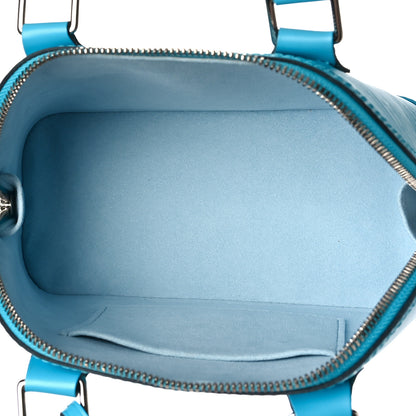 Louis Vuitton Epi Jacquard Alma BB Turquoise 5 of 7
