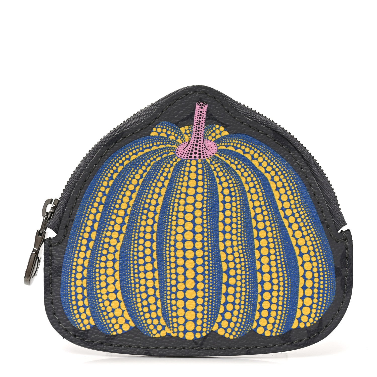 Louis Vuitton LV X YK Monogram Eclipse Pumpkin Coin Purse 1 of 7