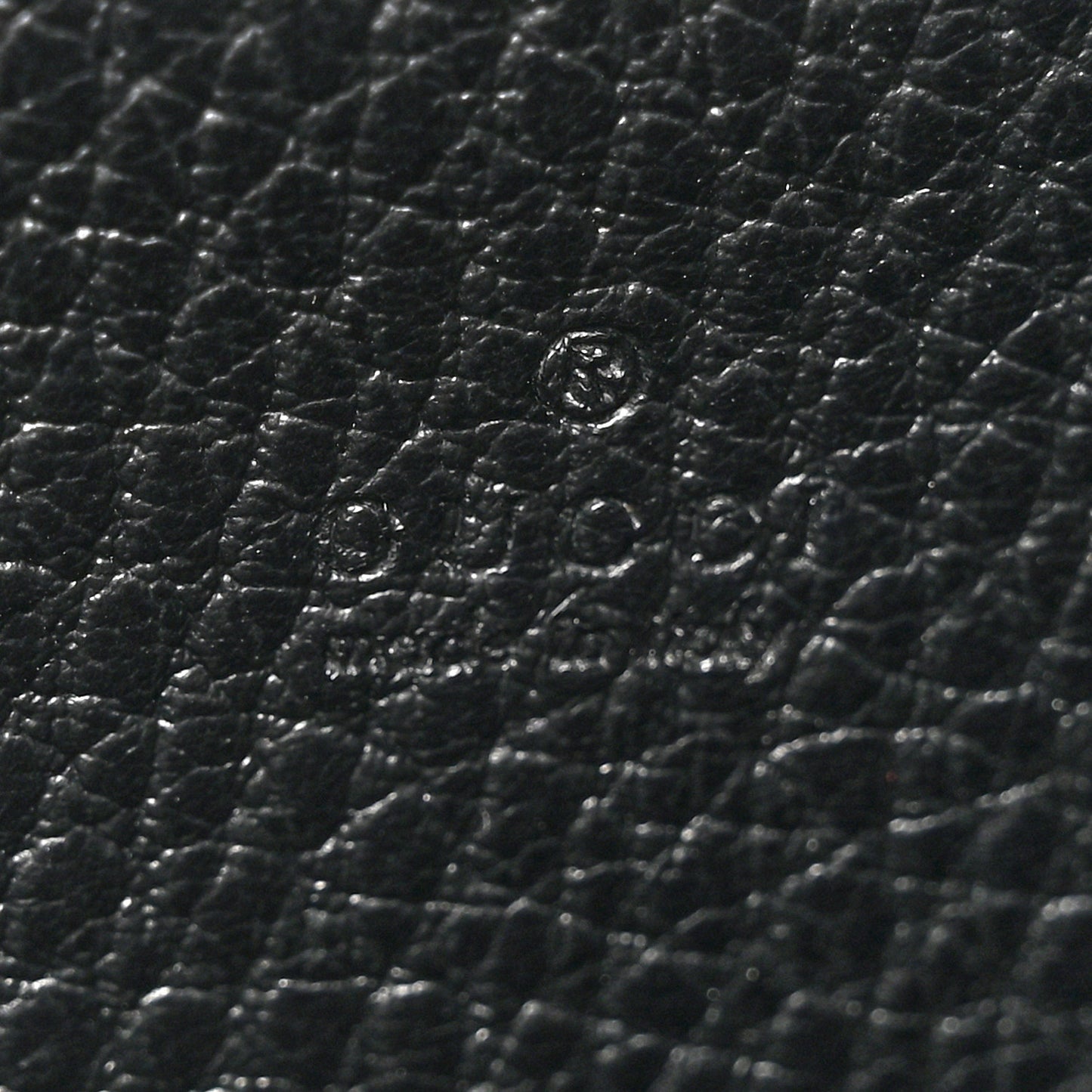 Calfskin Mini Dionysus Chain Wallet Black