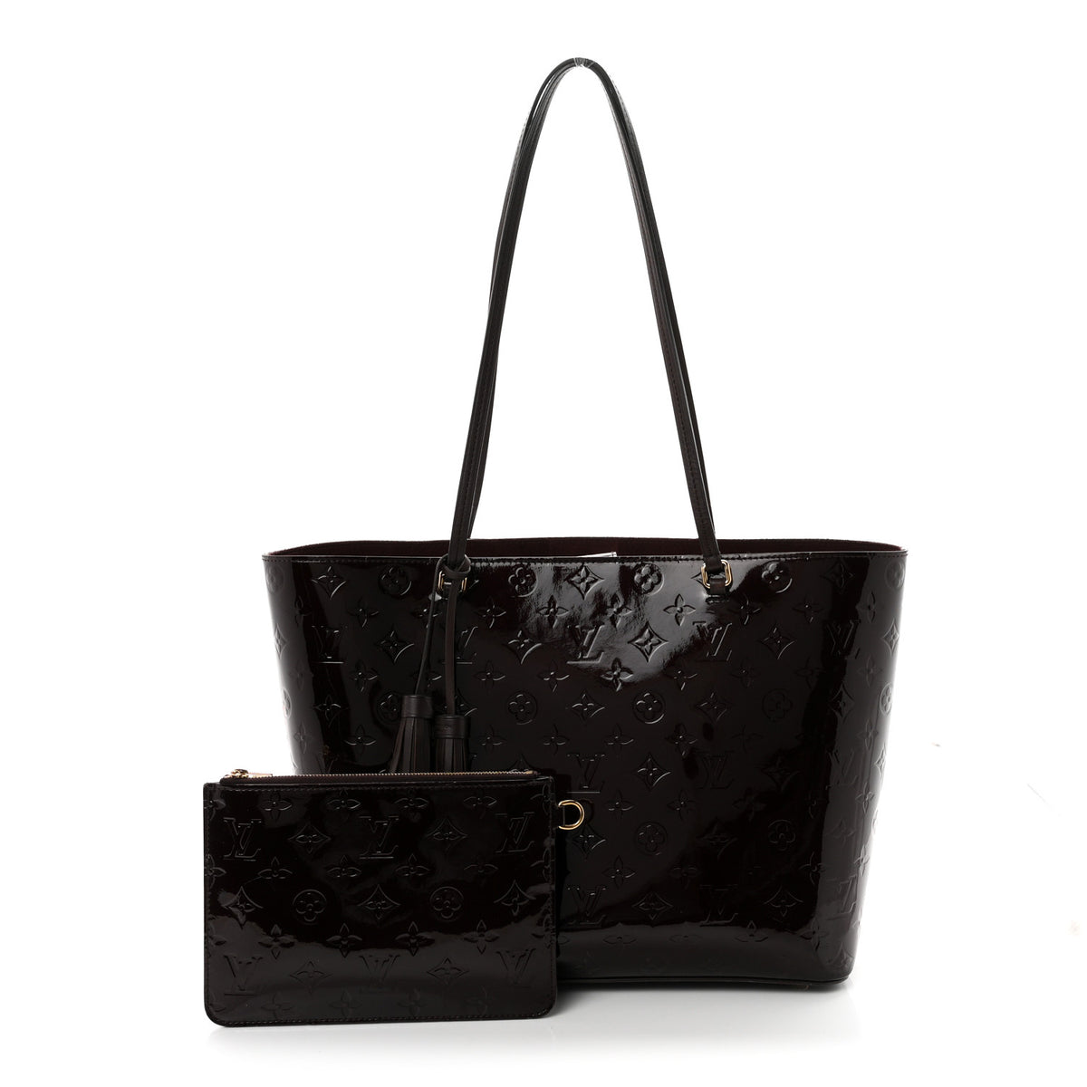 Louis Vuitton Vernis Long Beach MM Amarante 3 of 10