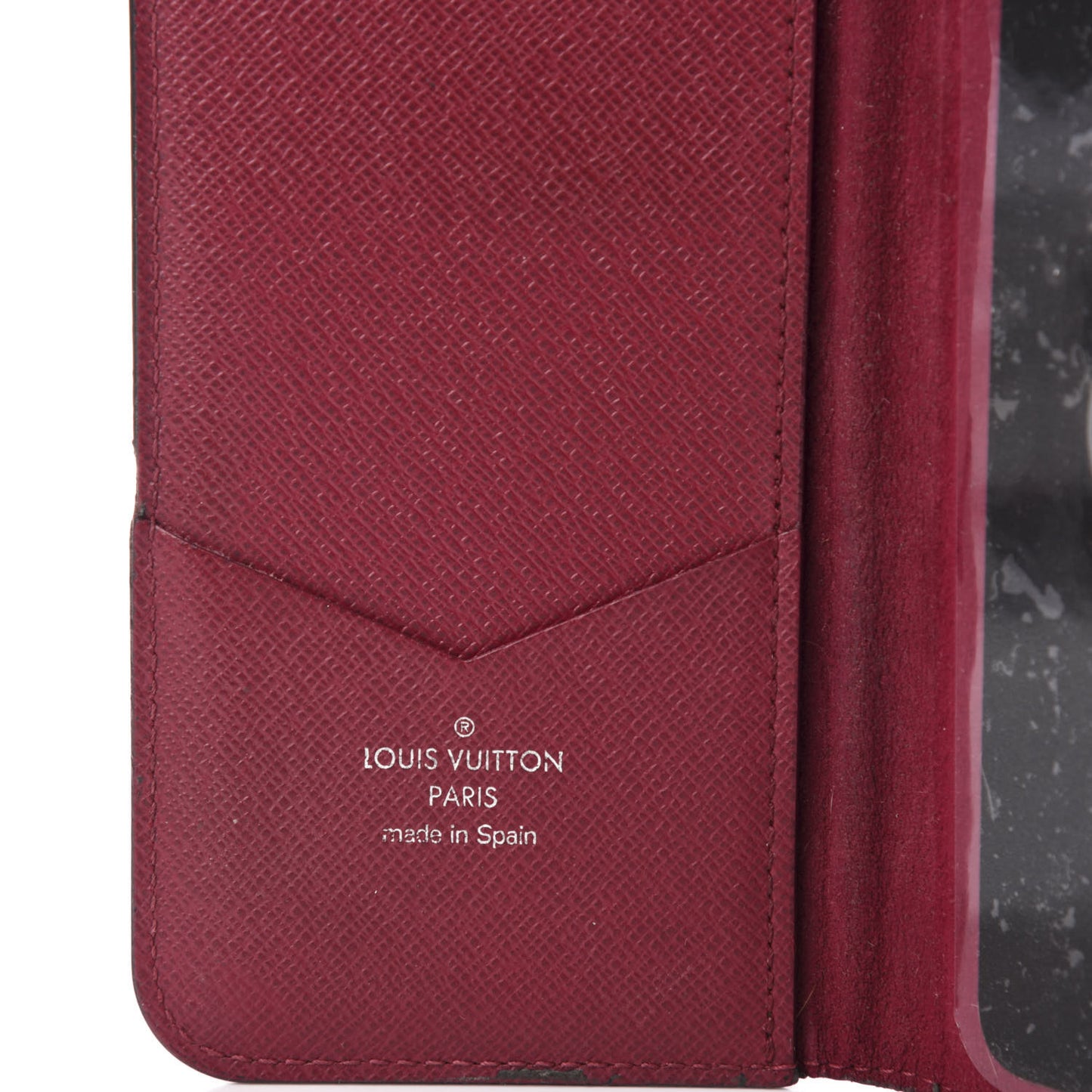 Epi iPhone X Folio Fuchsia